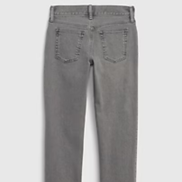 NWT Gap Kids Girl Super Skinny Jeans Stretch Grey Denim Adjustable Sz 12 Reg - Picture 12 of 15